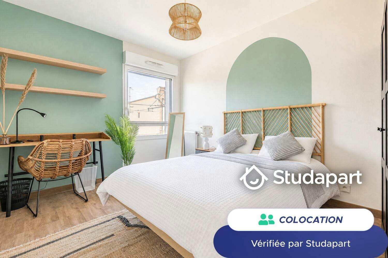 Private room for rent on Sente Marie Galante, Bordeaux - Vue 4