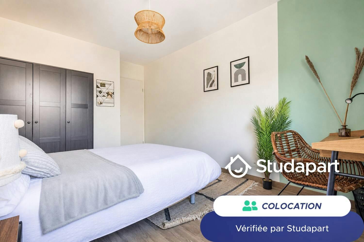 Private room for rent on Sente Marie Galante, Bordeaux - Vue 5