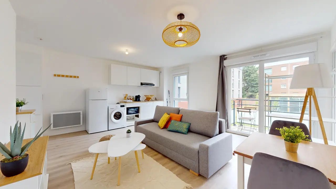 Apartament de închiriat pentru 710 EUR pe lună în Lille, Rue Maurice Ravel