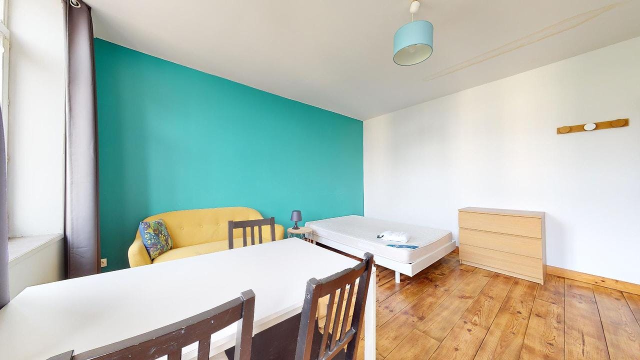 Private room for rent on Rue de Wazemmes, Lille – pohled 3