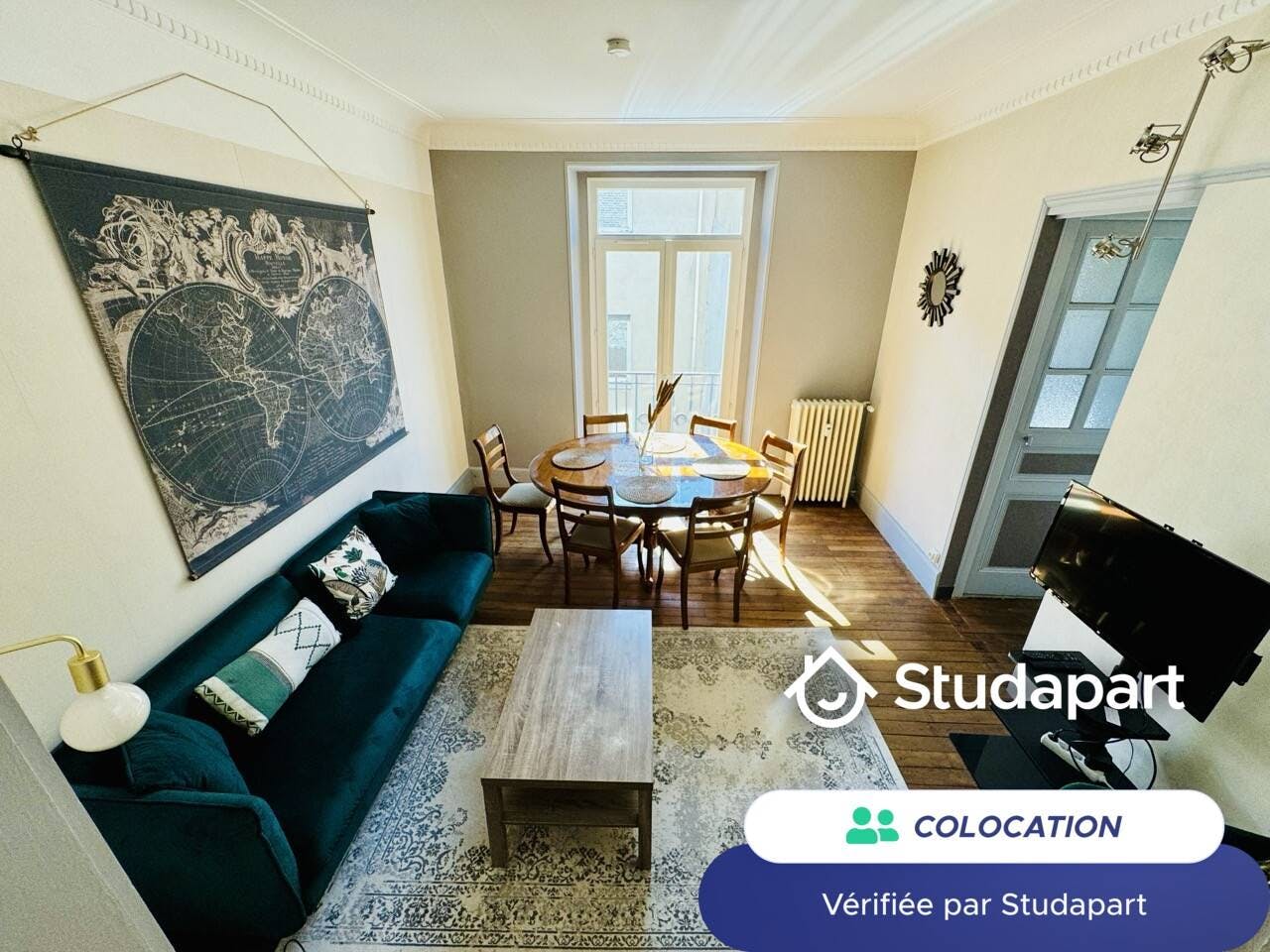 Quarto privado para alugar por € 460 por mês em Limoges, Place Winston Churchill