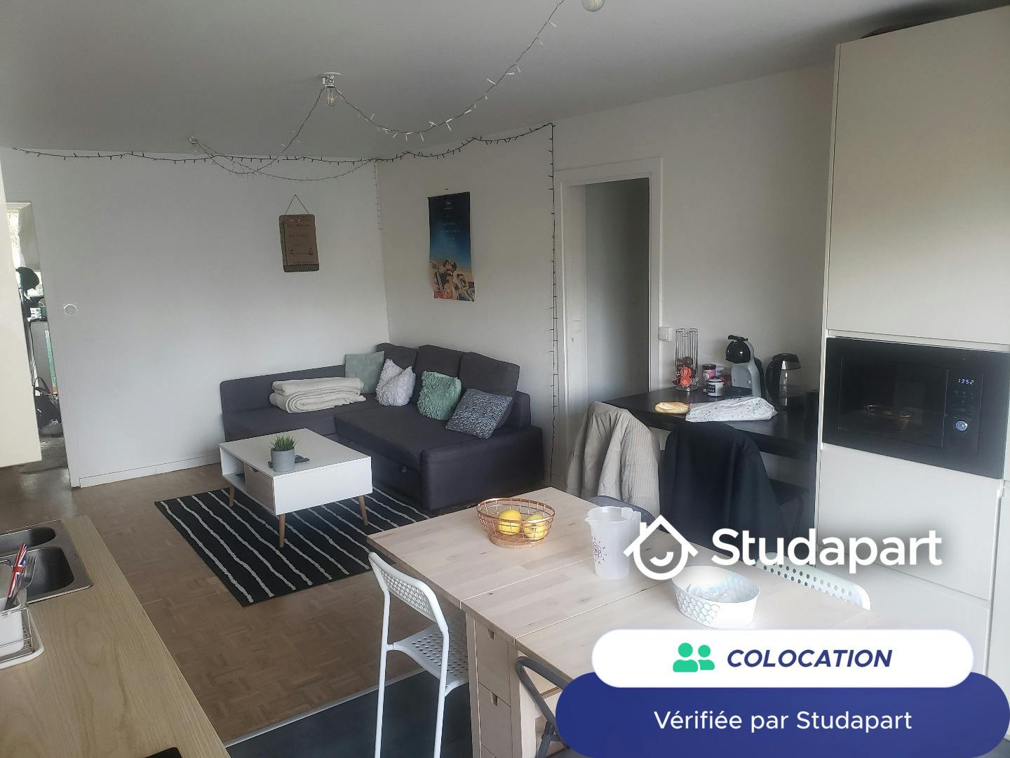 Отдельная комната сдается в аренду за 400 € в месяц в Reims, Boulevard Docteur Henri Henrot