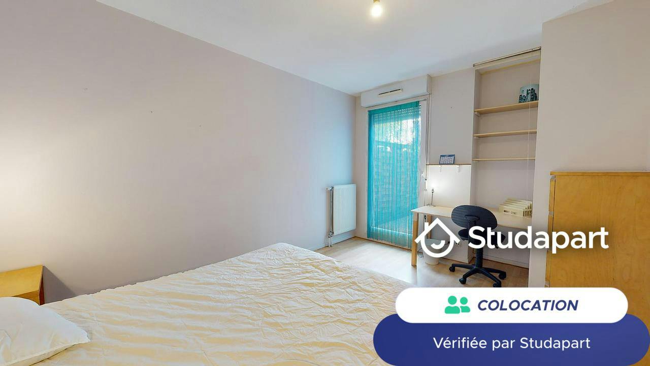Private room for rent on Rue Pré Gaudry, Lyon - Vue 3