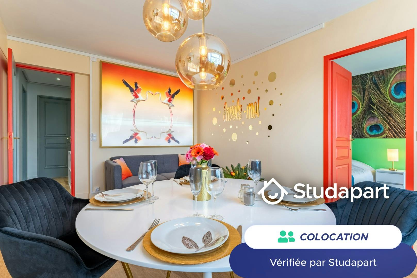 Private room for rent for €490 per month in Mont-Saint-Aignan, Parc de la Risle