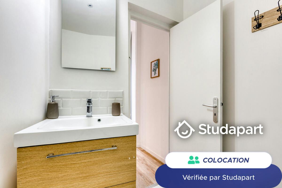 Private room for rent on Rue de Cambrai, Lille - Vue 5