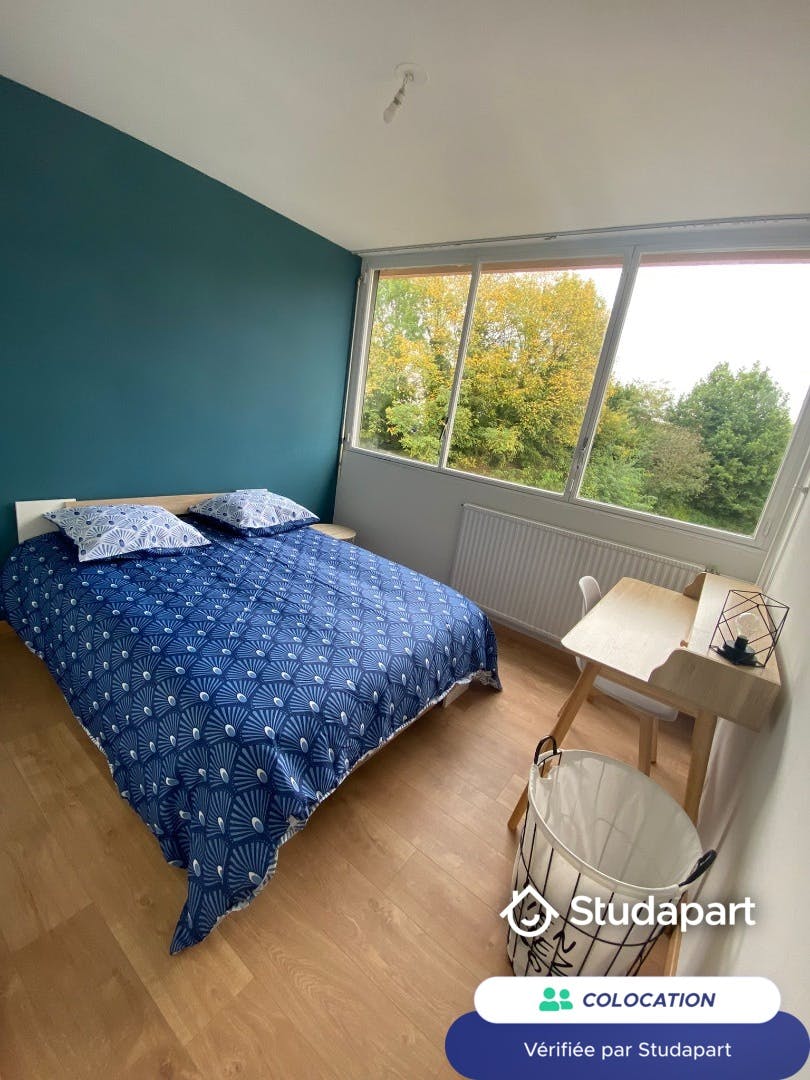 Privé kamer te huur voor € 390 per maand in Limoges, Rue Marcel Vardelle
