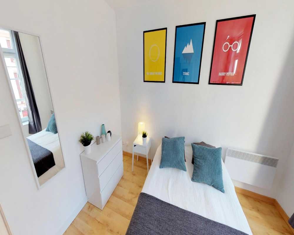 Privé kamer te huur voor € 510 per maand in Lille, Rue Esquermoise