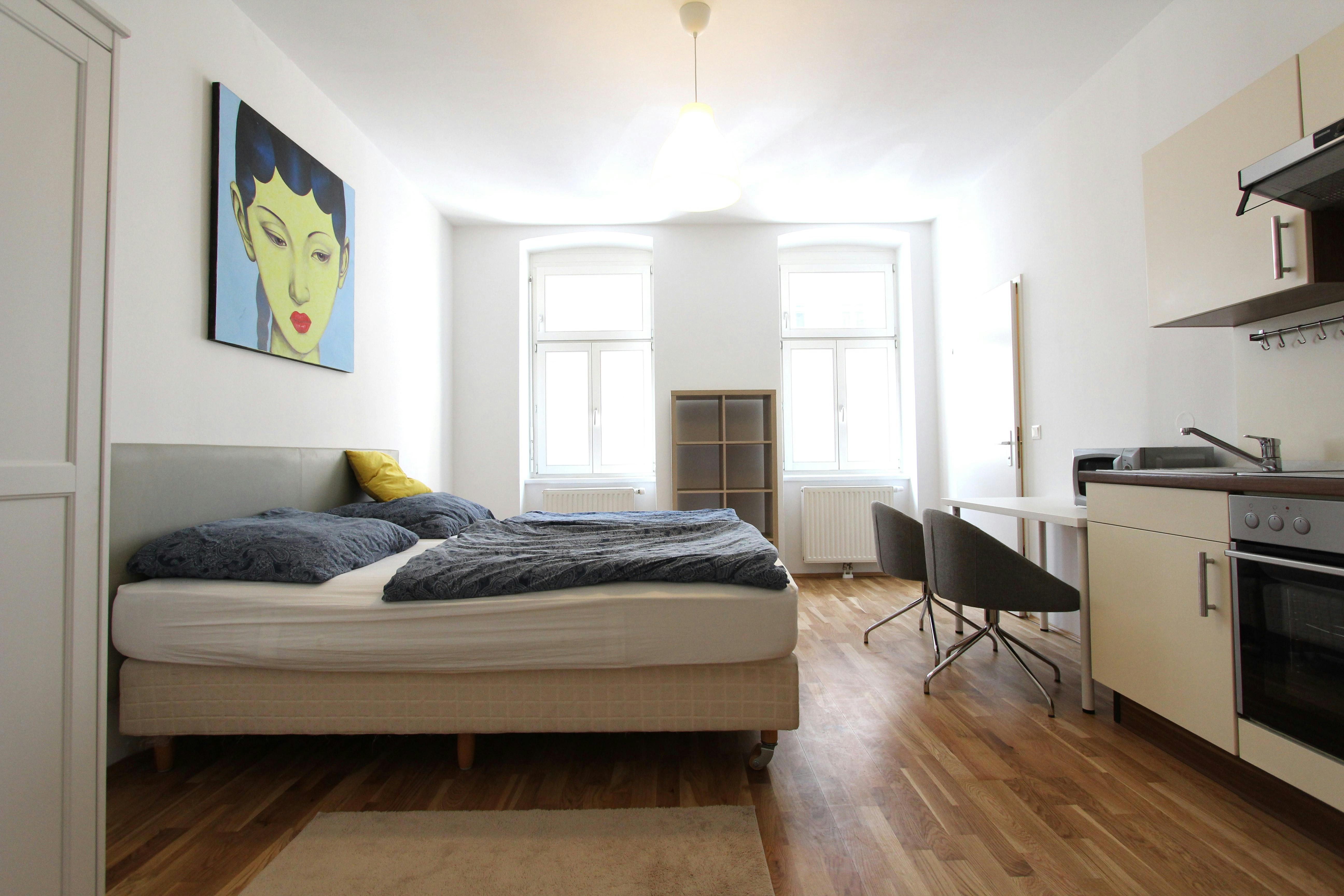 Studio à louer pour 950 €/mois à Vienna, Gellertgasse