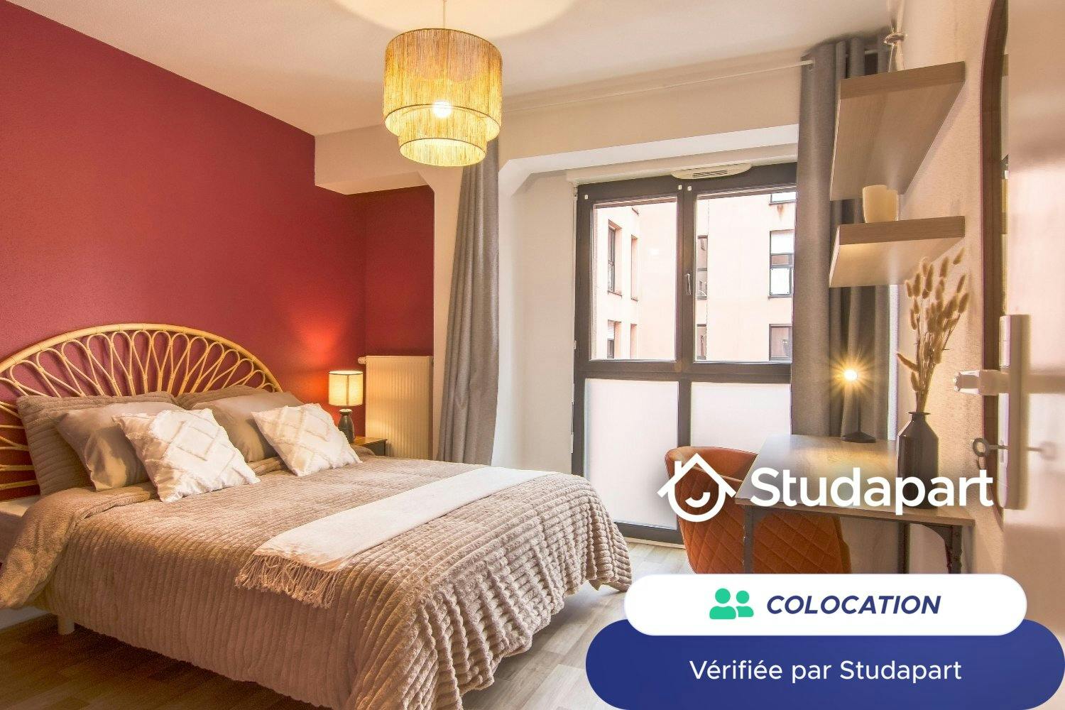 Private room for rent for €630 per month in Strasbourg, Rue de Wallonie