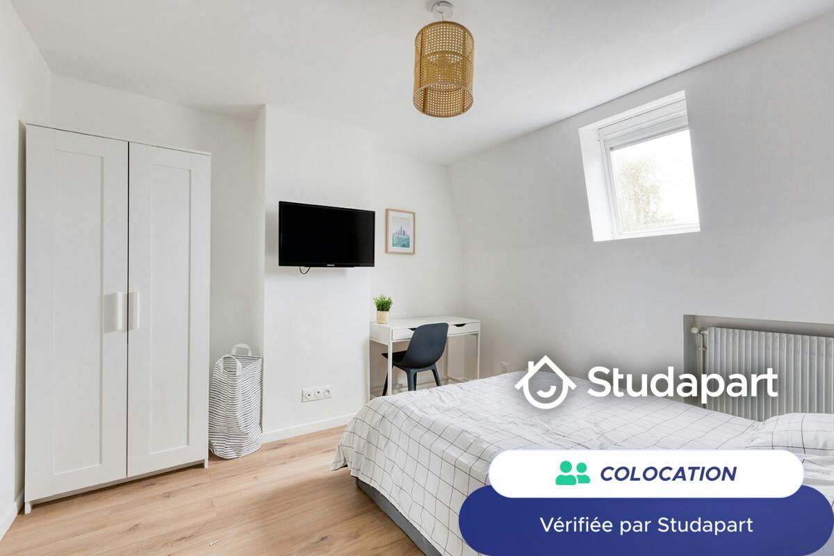 Private room for rent on Rue Condorcet, Lille - Vue 3
