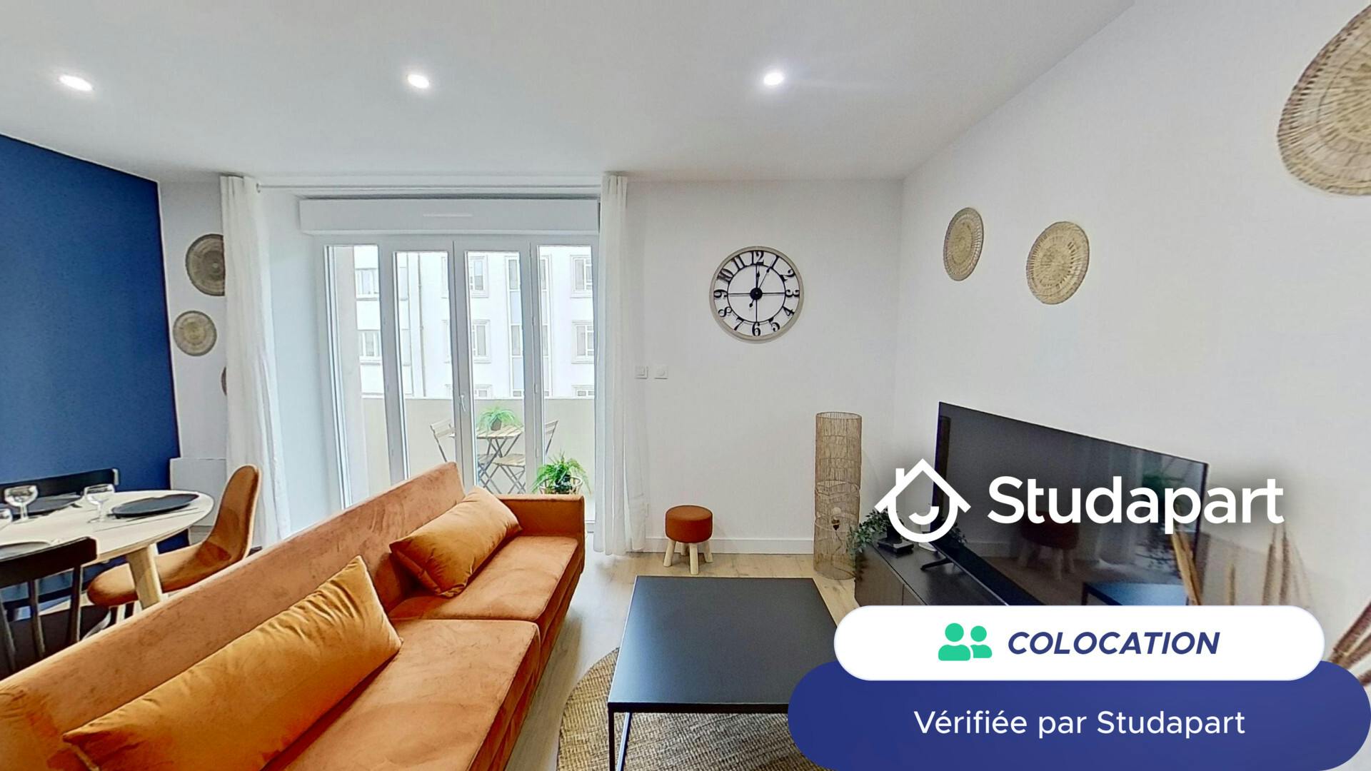 Private room for rent on Rue Jean Jaurès, Brest – pohled 4