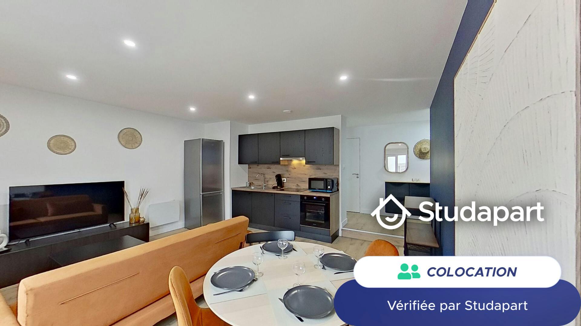 Private room for rent on Rue Jean Jaurès, Brest – pohled 5