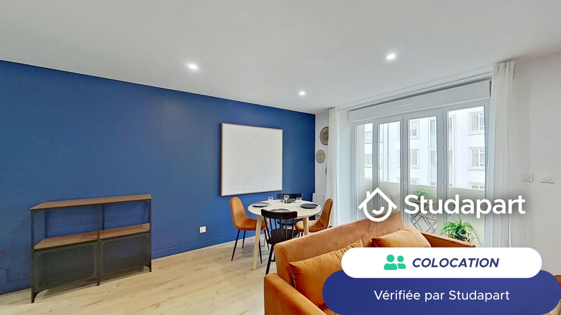 Private room for rent on Rue Jean Jaurès, Brest – pohled 3