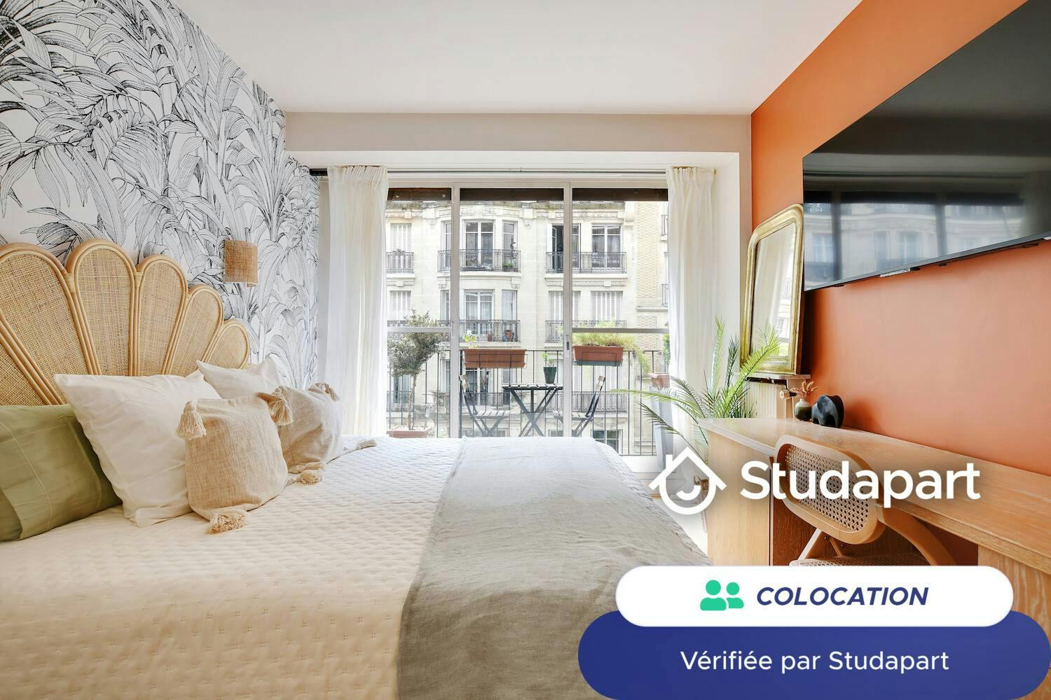Private room for rent on Rue Marietta Alboni, Paris - Vue 3