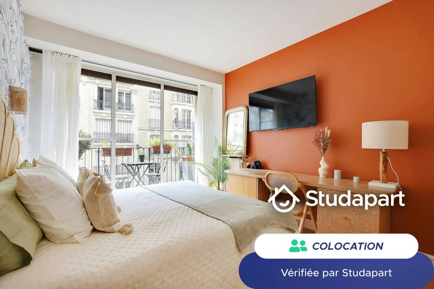 Private room for rent on Rue Marietta Alboni, Paris - Vue 4