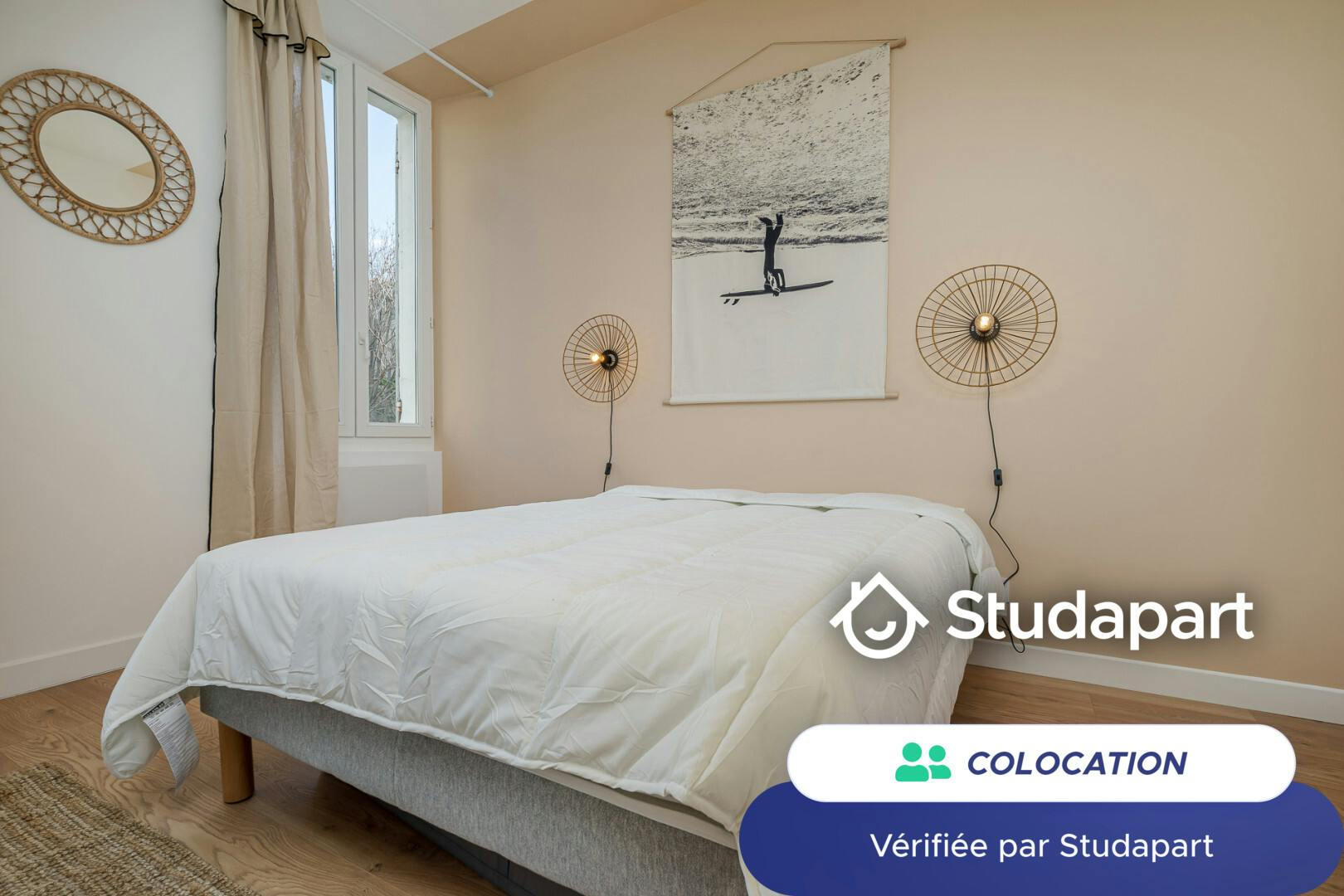 Private room for rent on Boulevard National, Marseille - Vue 5