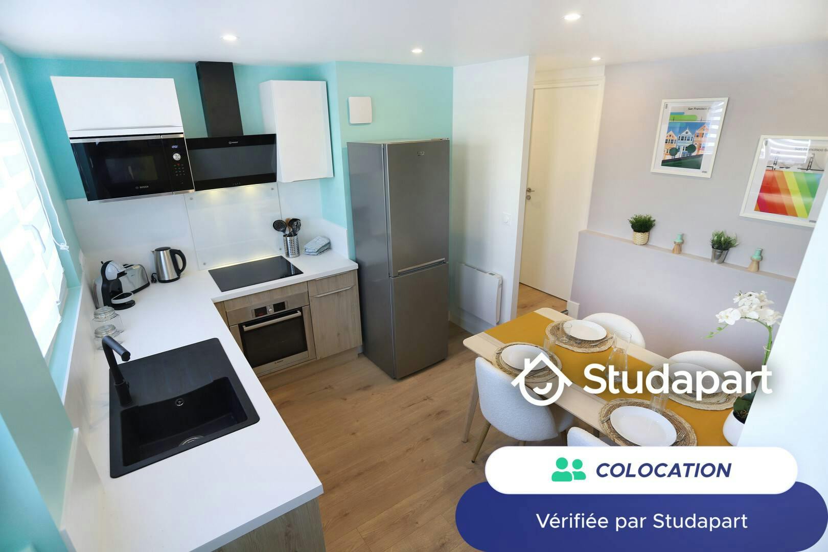 Private room for rent on Rue Louis Blanc, Nantes - Vue 5