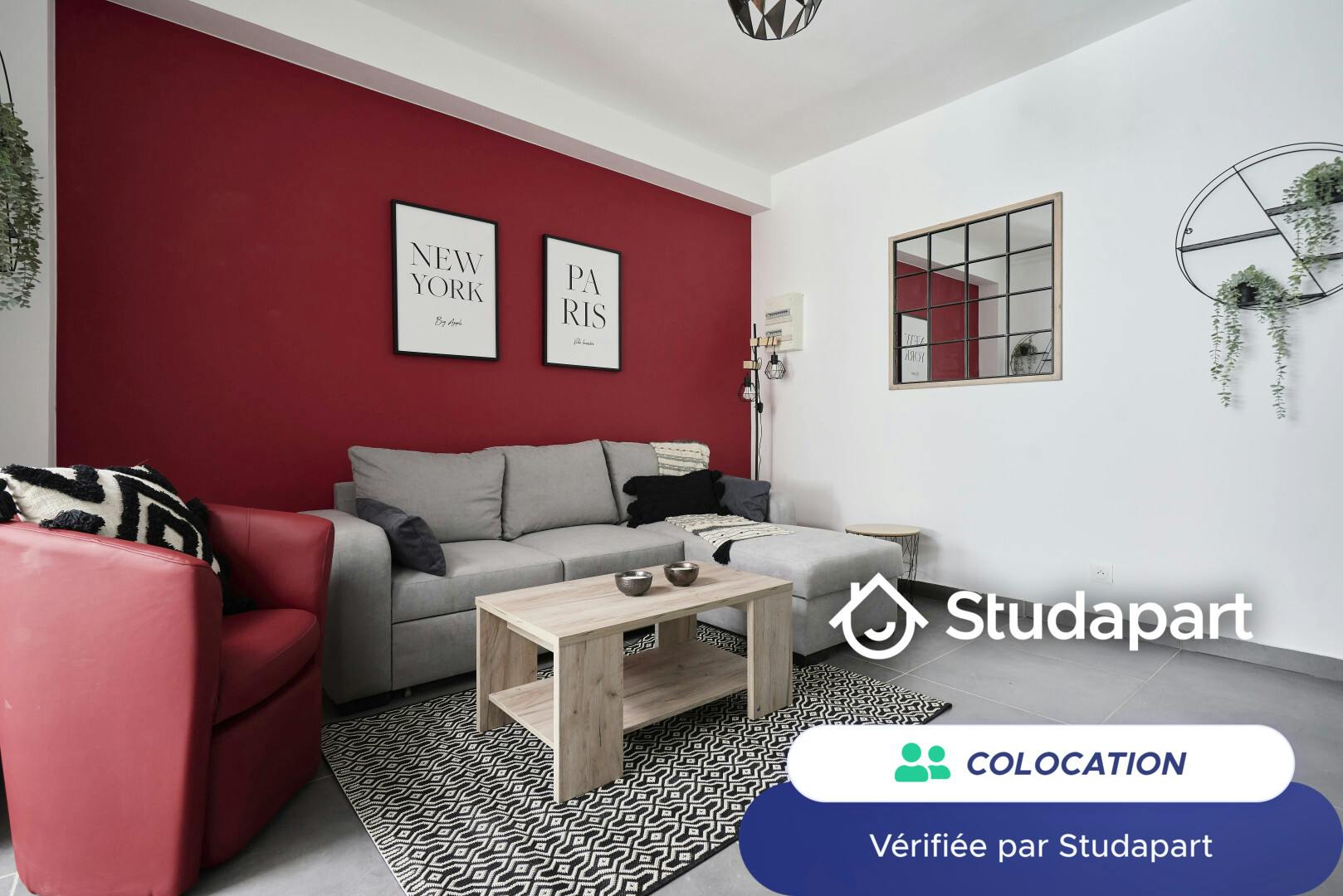 Private room for rent for €390 per month in Croix, Rue Victor Hugo