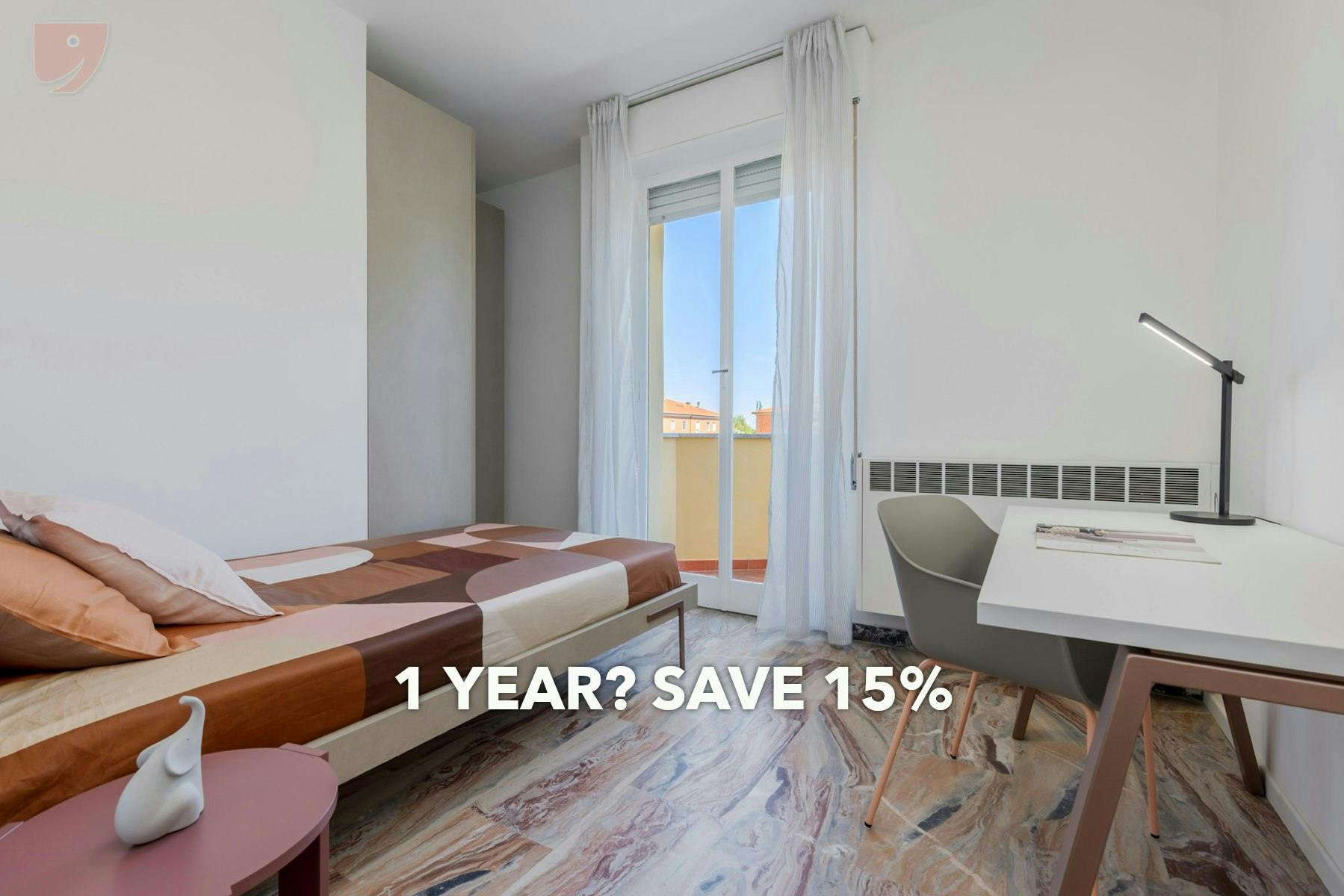 Habitación privada en alquiler por 760 € al mes en Ferrara, Via Giuseppe Compagnoni