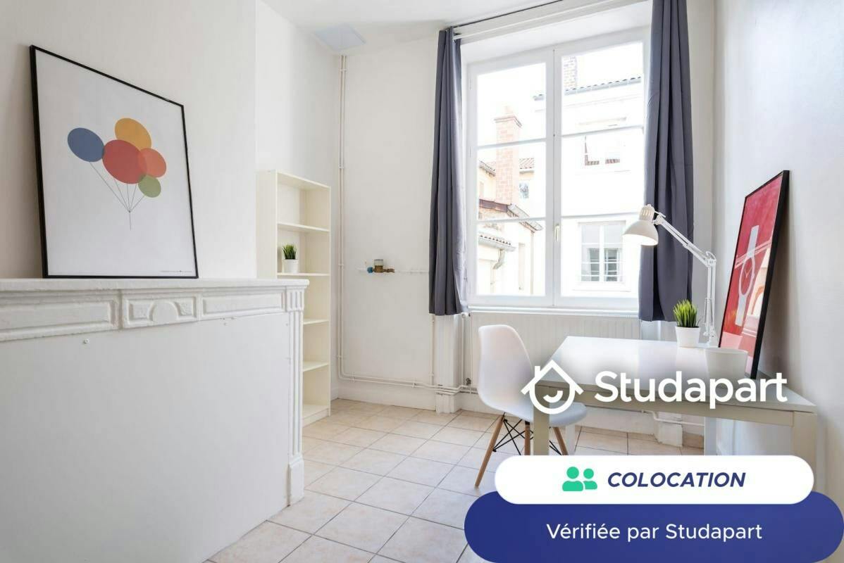 Private room for rent on Rue de l'Ancienne Préfecture, Lyon - Vue 3