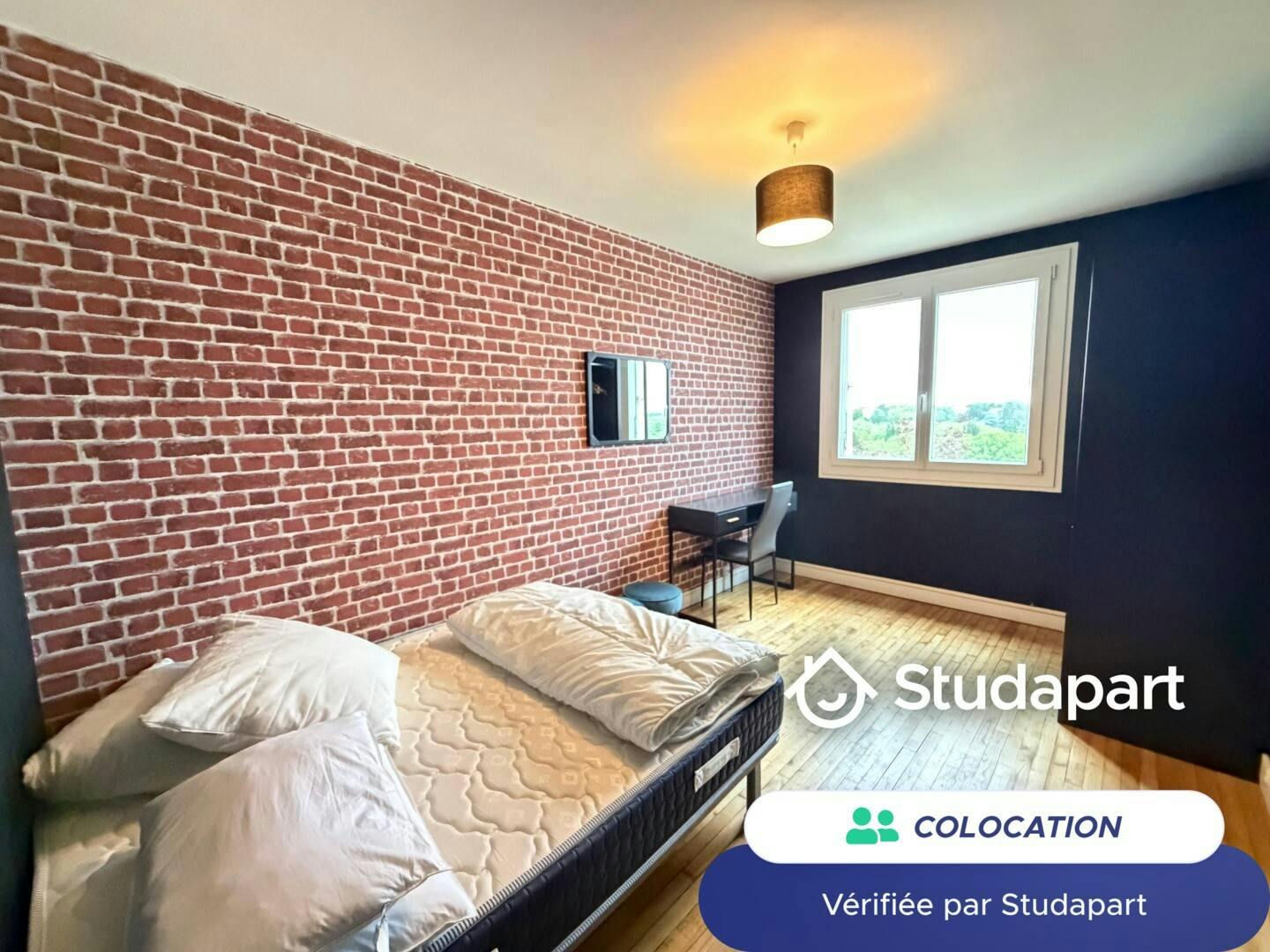 Private room for rent on Boulevard Pierre de Coubertin, Nantes - Plus