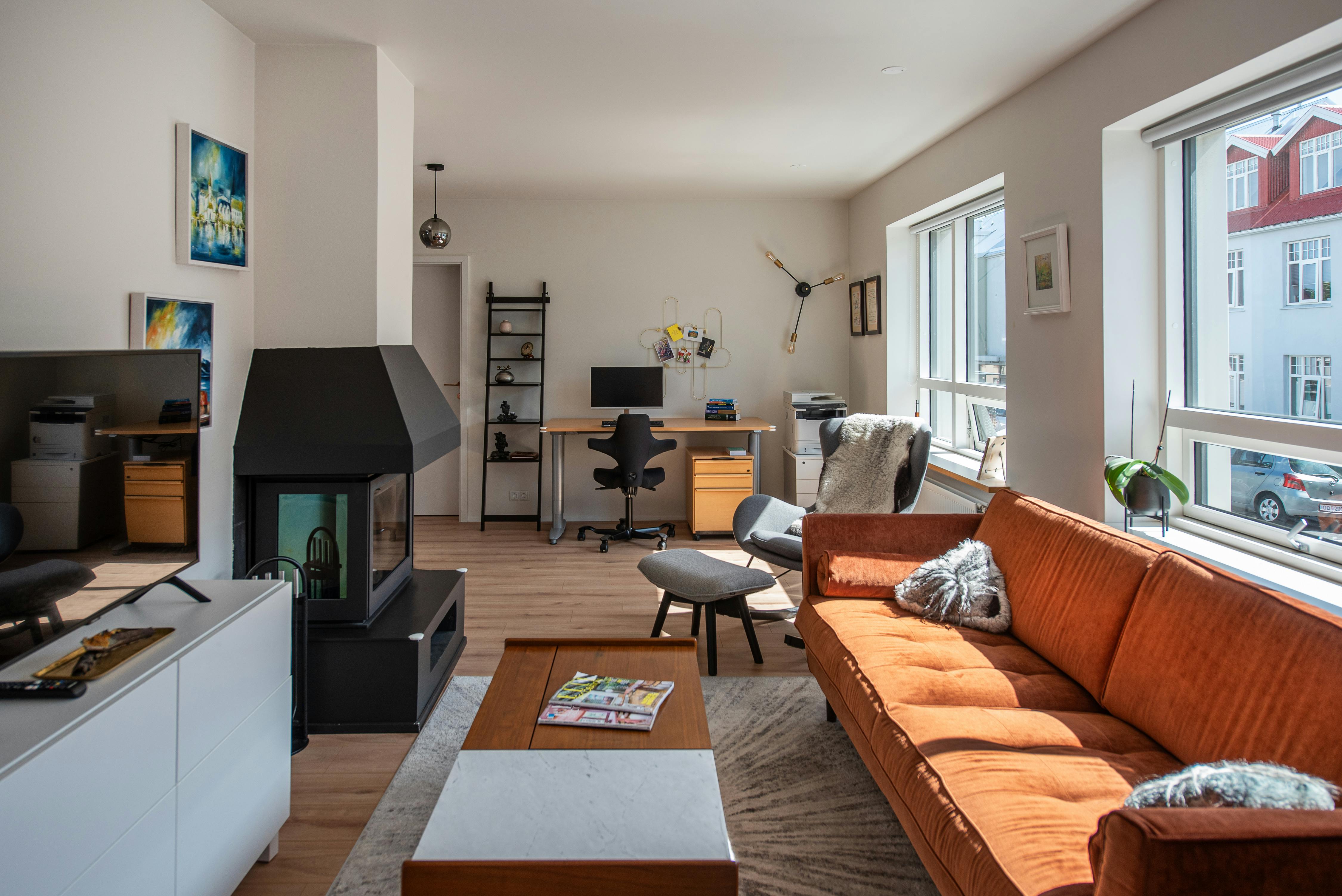 公寓 正在以 ISK 438,648 的月租出租，其位于 Reykjavík, Bergþórugata