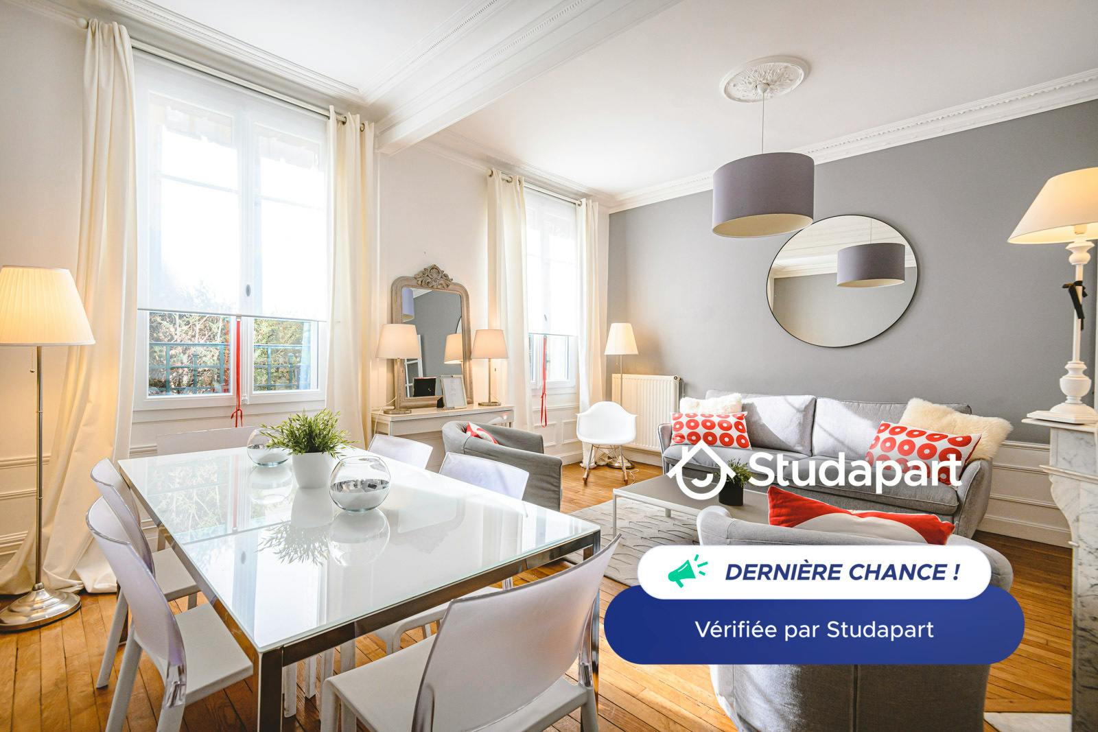 公寓 正在以 €1,690 的月租出租，其位于 Reims, Rue Nanteuil