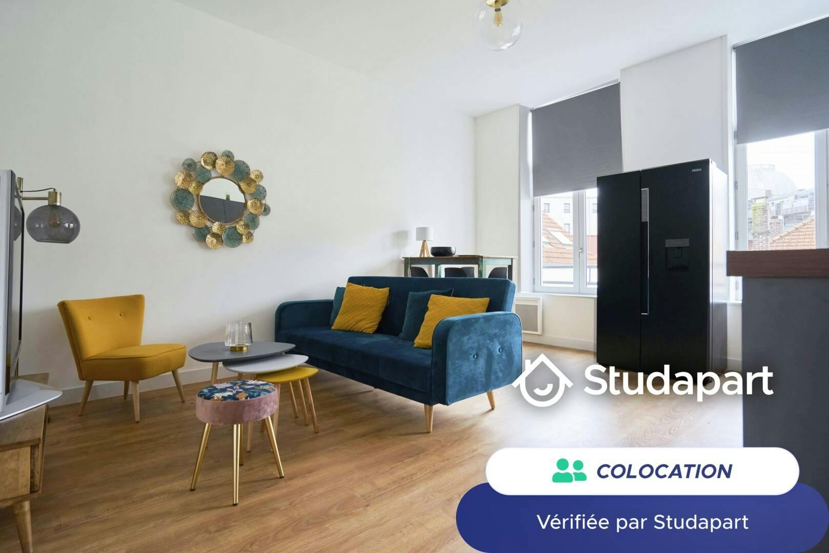Private room for rent on Rue Nicolas Leblanc, Lille - Vue 3