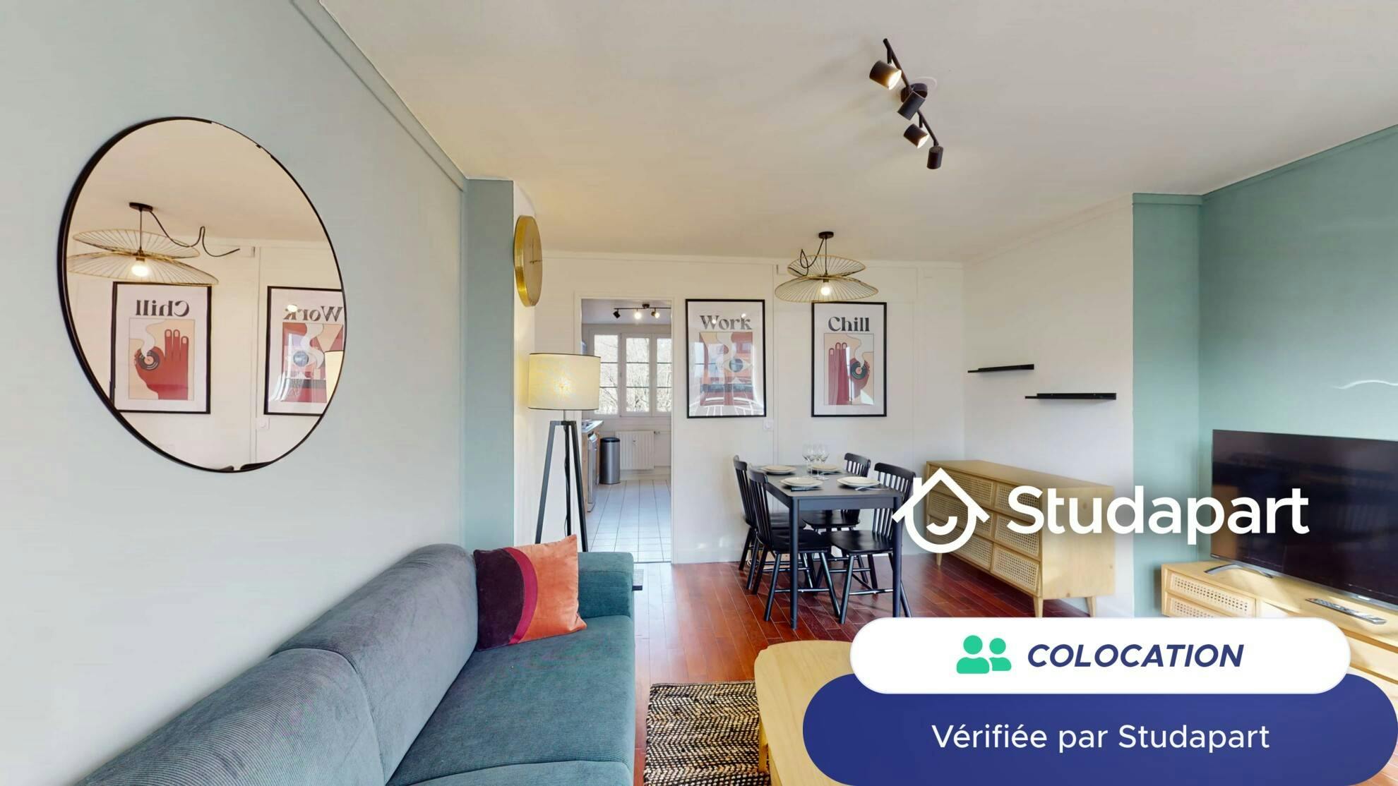 Private room for rent for €525 per month in Lille, Avenue du Président Hoover