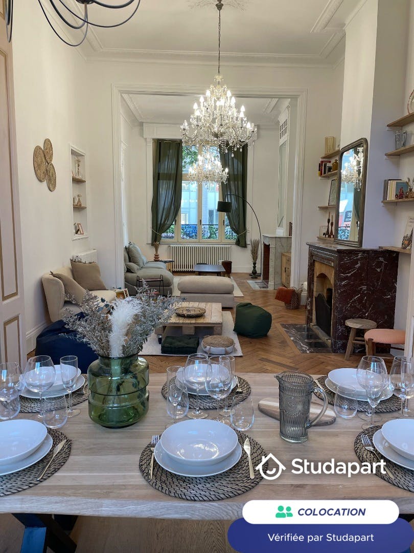Cameră privată de închiriat pentru 510 EUR pe lună în Valenciennes, Avenue du Sénateur Girard