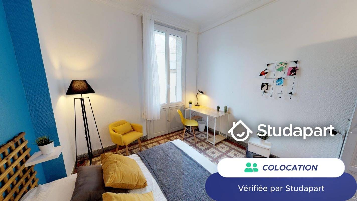 Private room for rent on Rue du Carré du Roi, Montpellier - Mynd 3