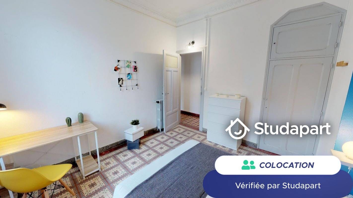 Private room for rent on Rue du Carré du Roi, Montpellier - Mynd 4