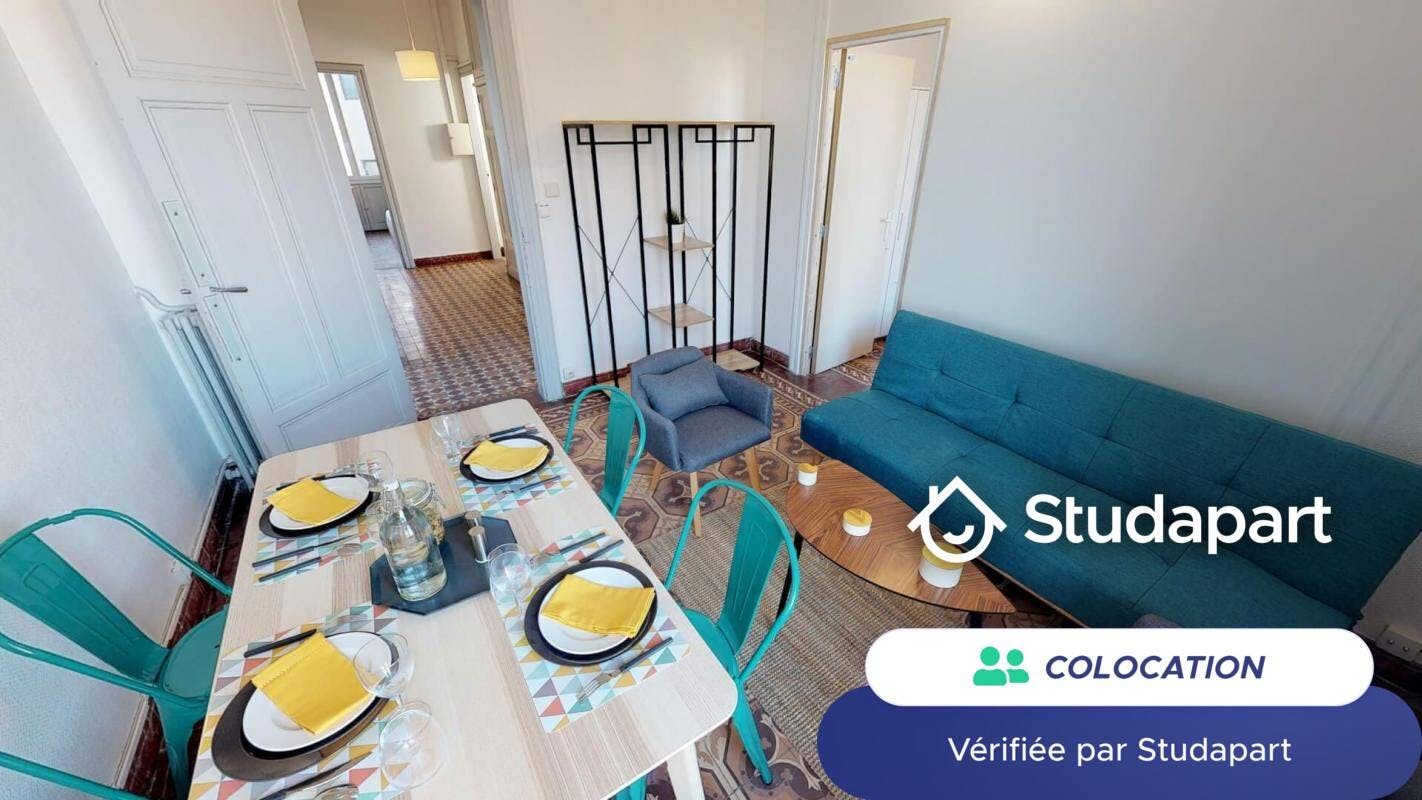 Private room for rent on Rue du Carré du Roi, Montpellier - Mynd 6