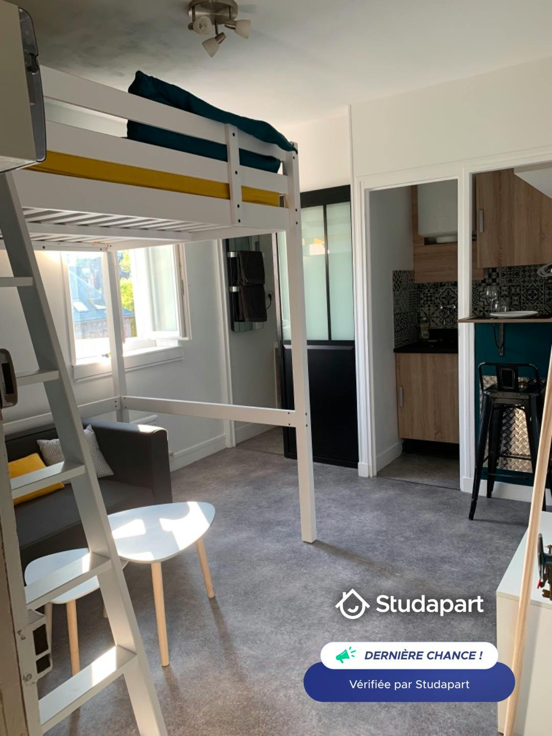 Appartement te huur voor € 550 per maand in Rouen, Rue du Champ des Oiseaux