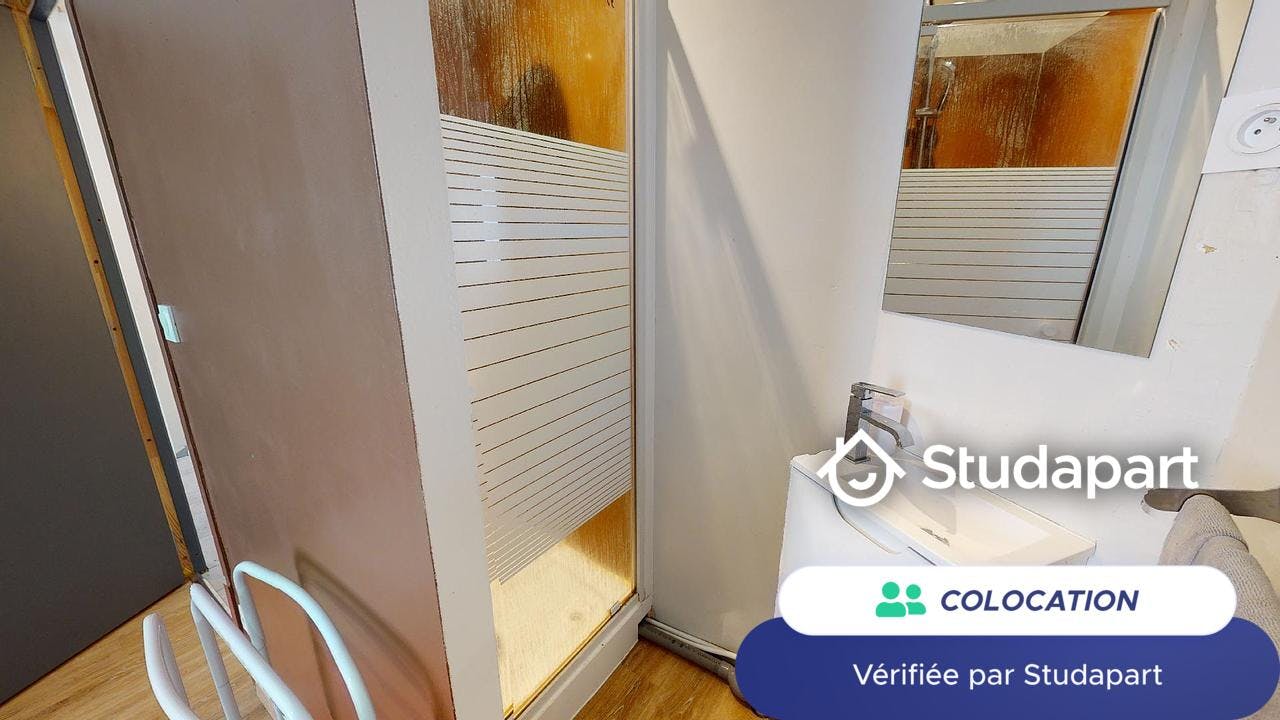 Private room for rent on Rue Jeanne Maillotte, Lille – pohled 4