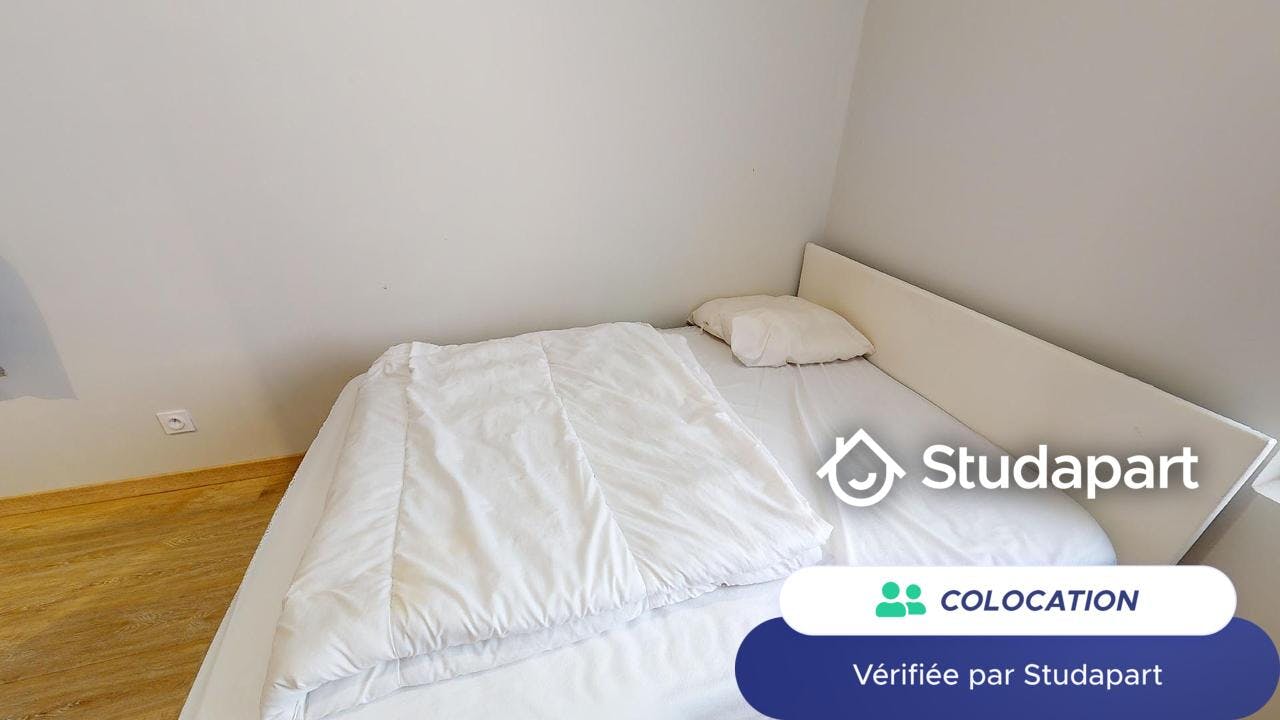Private room for rent on Rue Jeanne Maillotte, Lille – pohled 3