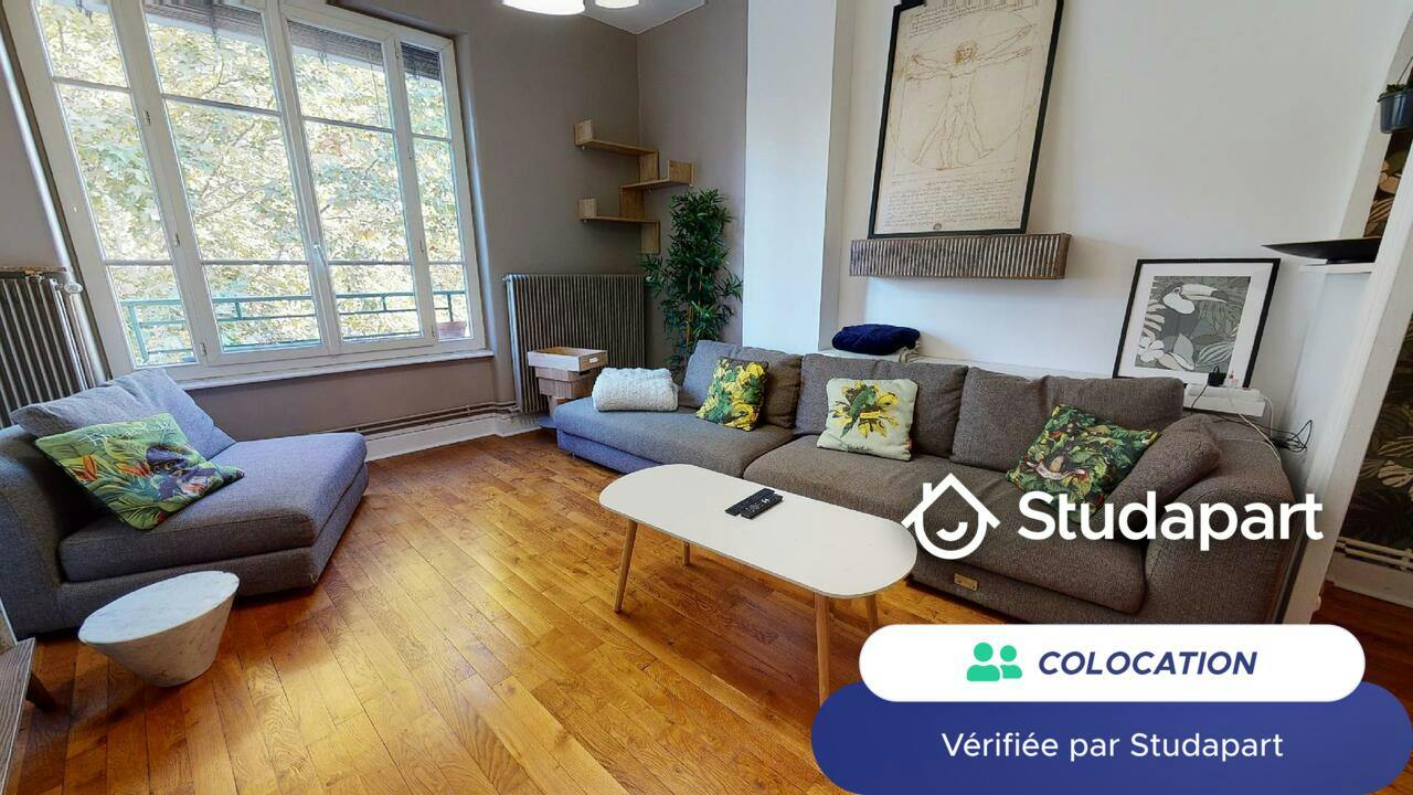 Private room for rent on Rue Baraban, Lyon - Vue 5