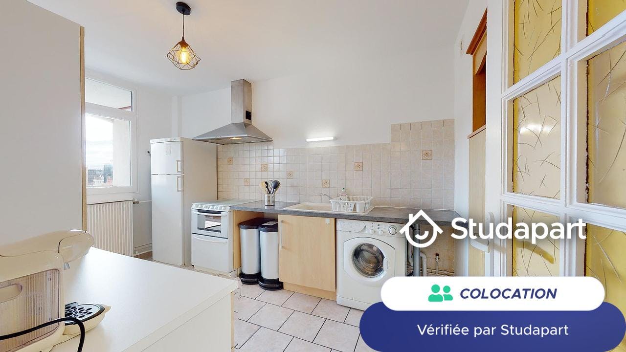 Private room for rent on Rue Baraban, Lyon – pohled 6