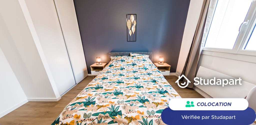 Private room for rent on Rue Gustave Courbet, Saint-Martin-d’Hères