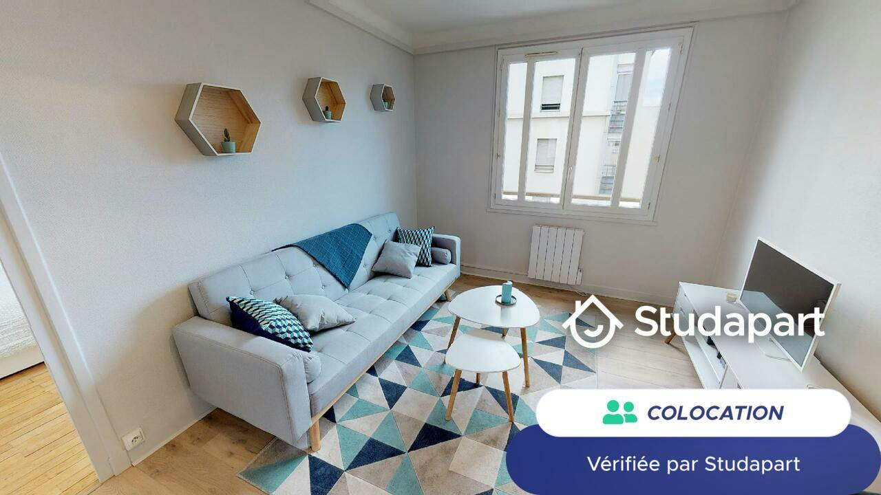 Private room for rent on Cours Richard Vitton, Lyon - Vue 4