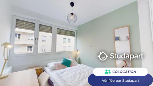 Private room for rent on Rue Feuillat, Lyon