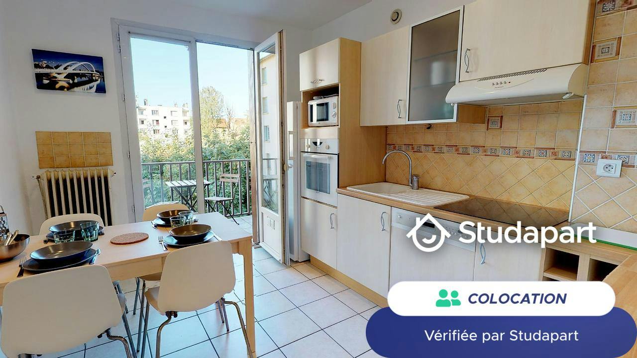 Private room for rent on Rue Xavier Privas, Lyon - Vue 4