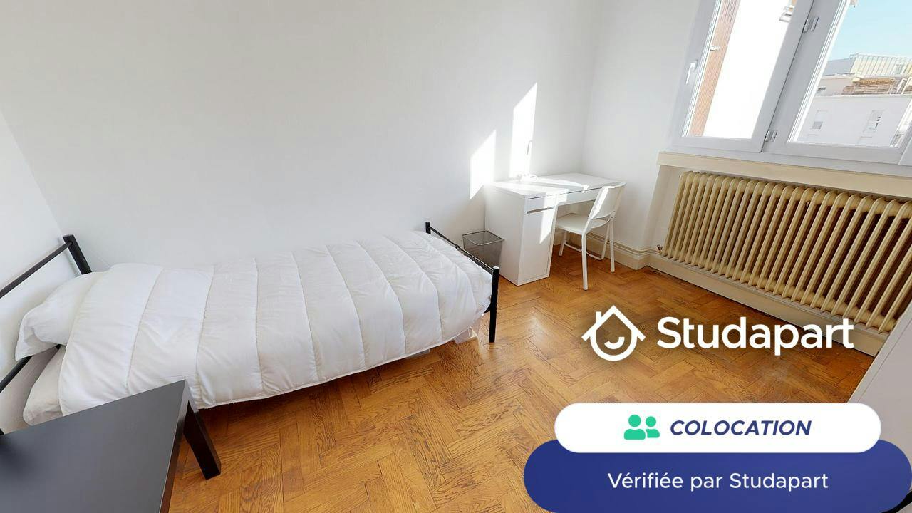 Private room for rent on Rue Xavier Privas, Lyon - Vue 3
