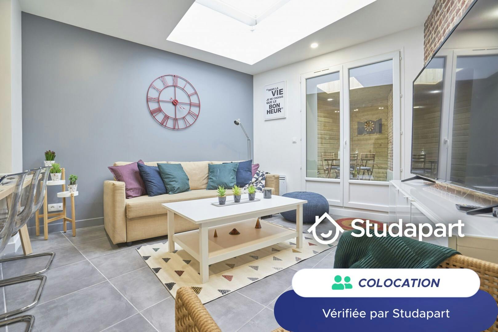 Private room for rent on Rue Rabelais, Lille