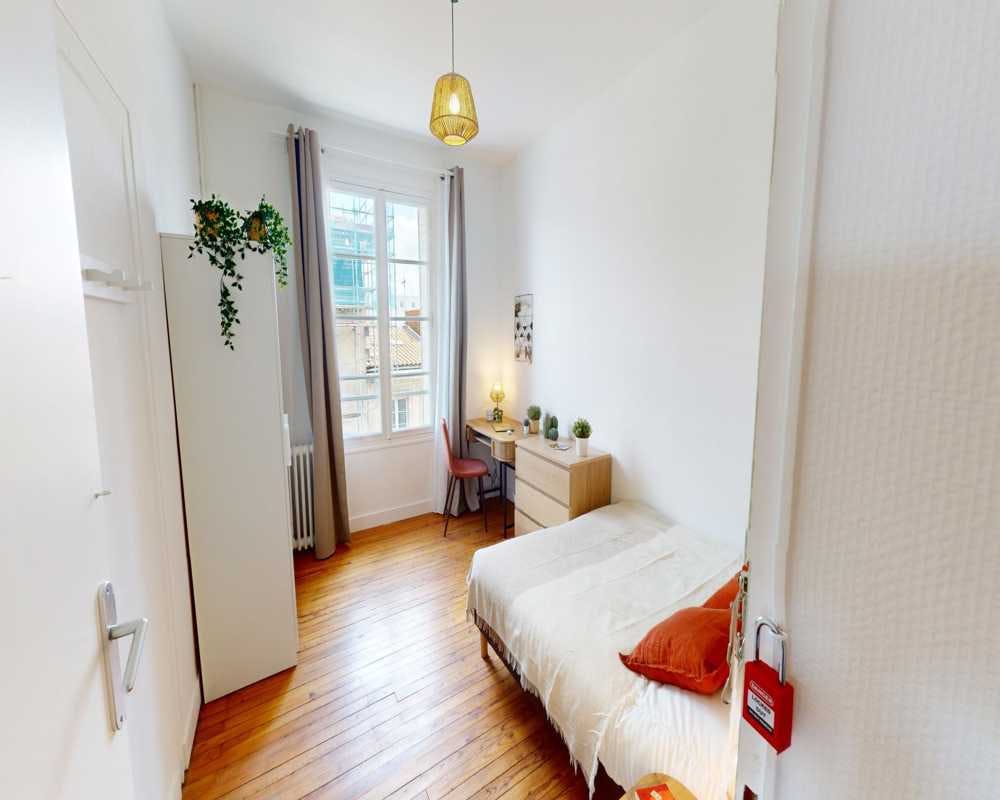 Habitación privada en alquiler por 640 € al mes en Bordeaux, Rue du Jardin public