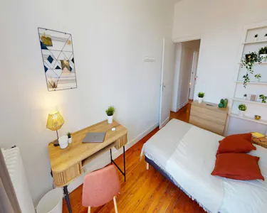 Private room for rent on Rue du Jardin public, Bordeaux