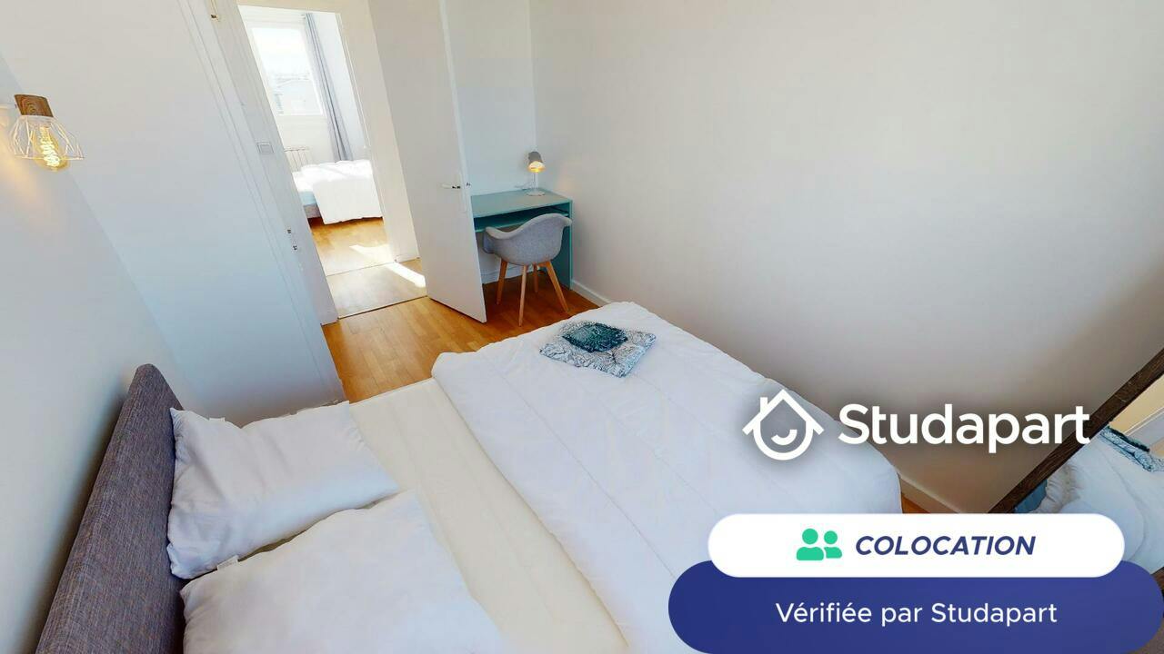 Private room for rent on Cours Édouard Vaillant, Bordeaux - Vue 3