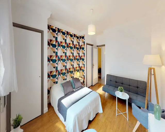 Private room in Rue Servient, Lyon (1526972) room image 2