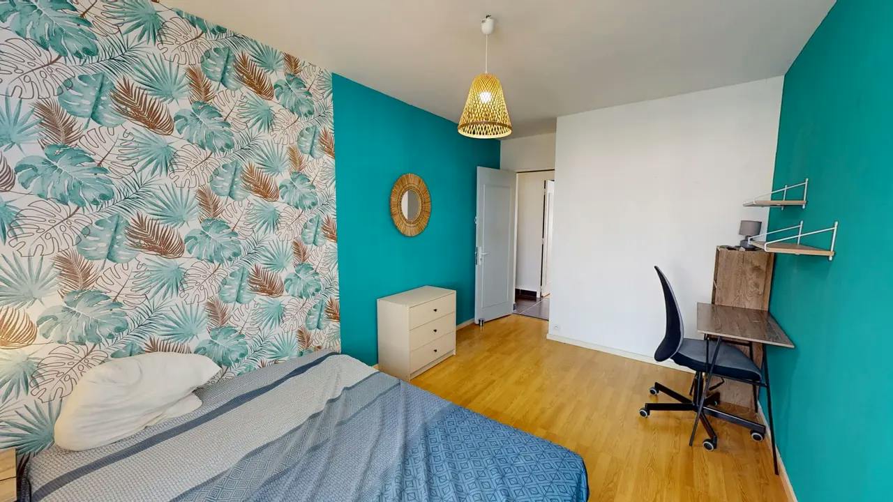 Habitación privada en alquiler por 391 € al mes en Grenoble, Avenue Washington