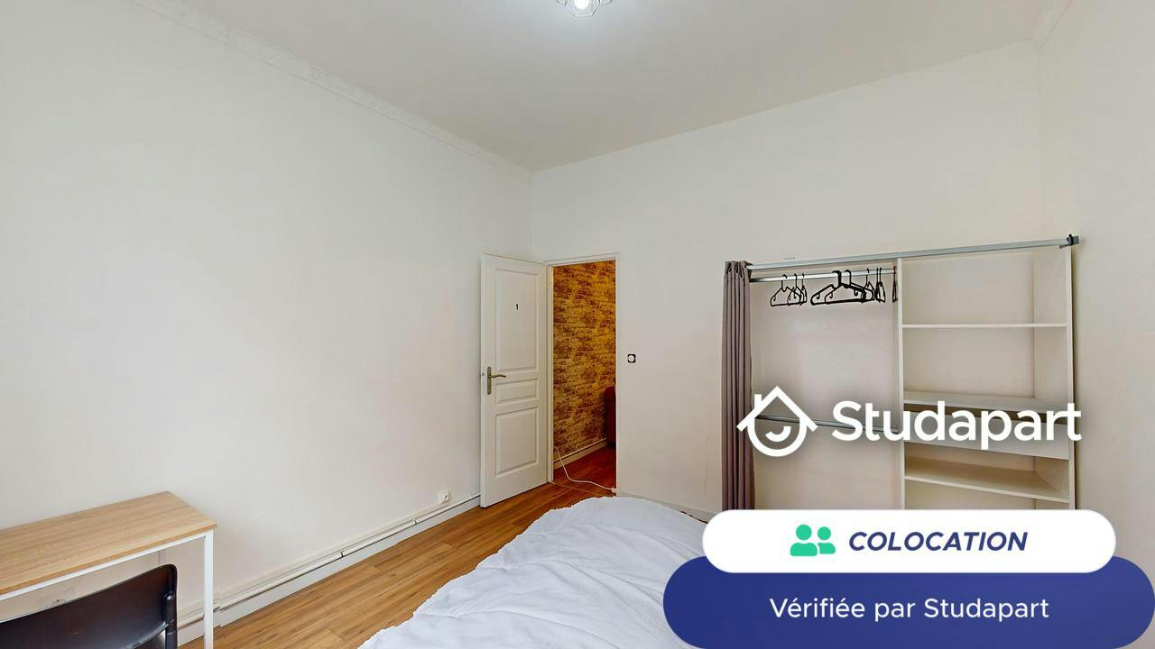 Private room for rent on Rue Druelle, Lille - Vue 4